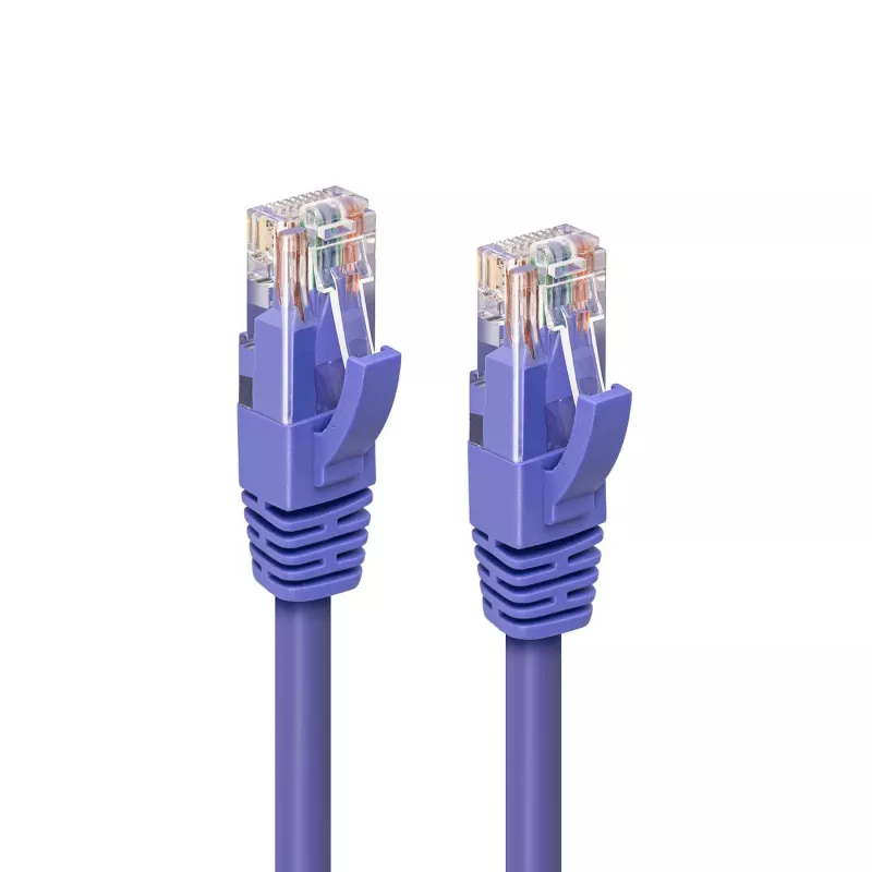 Microconnect MC-UTP6A005P networking cable Purple 0.5 m Cat6a U/UTP (UTP)