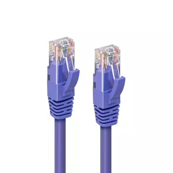 Microconnect MC-UTP6A015P networking cable Purple 1.5 m Cat6a U/UTP (UTP)