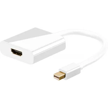 Microconnect MDPHDMI video cable adapter 0.15 m Mini DisplayPort HDMI White