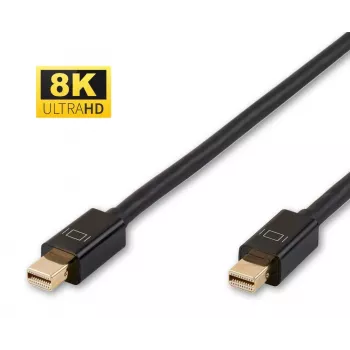 Microconnect MDPMDP1BV1.4 DisplayPort cable 1 m Mini DisplayPort Black