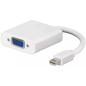 Microconnect MDPVGA video cable adapter 0.15 m Mini DisplayPort VGA (D-Sub) White