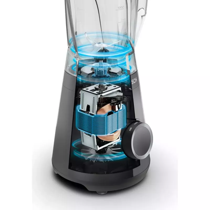 Tabletop blender Bosch Serie 4 MMB6141B — 1200 W, 1.5 L Tritan bowl, 2 speeds, ice-crush, black