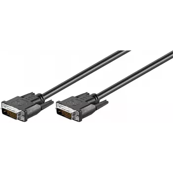 Microconnect MONCC1 DVI cable 1 m DVI-D Black