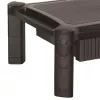 StarTech.com Monitor Riser - Drawer - Height Adjustable, Freestanding, 10 kg, 33 cm (13 inch), 81.3 cm (32 inch), Height adjustment, Black