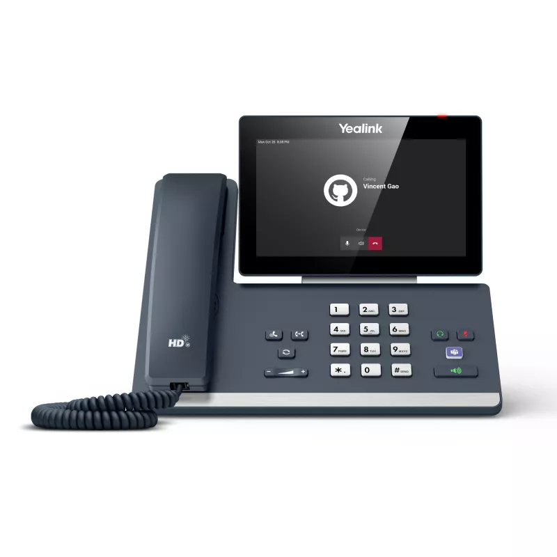 Yealink MP58 Microsoft Teams Edition, IP Phone, Grey, Wired handset, Desk, Android, Microsoft Teams