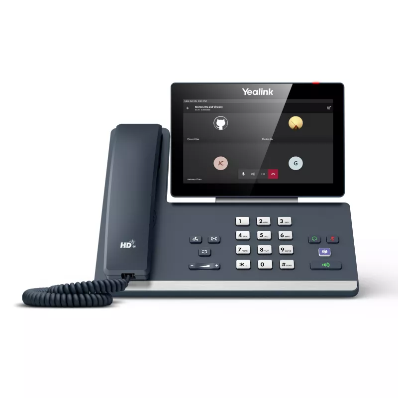 Yealink MP58 Microsoft Teams Edition, IP Phone, Grey, Wired handset, Desk, Android, Microsoft Teams