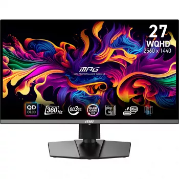 MSI MPG 271QRX QD-OLED computer monitor 67.3 cm (26.5 inch) 2560 x 1440 pixels Wide Quad HD Black