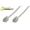 Telephone cable Microconnect MPK102 RJ12 RJ12 2 m White