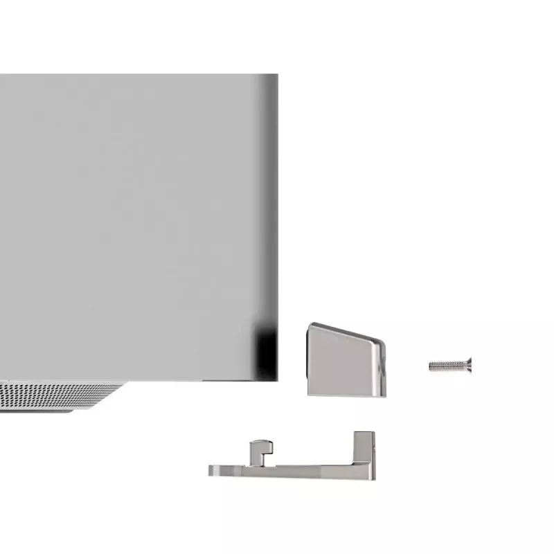 Compulocks Mac Studio Ledge Lock Adapter Keyed Cable Lock Silver