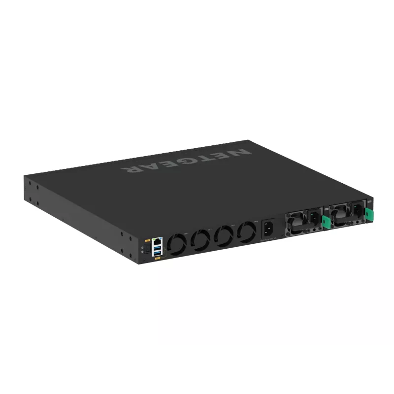 NETGEAR M4350-44M4X4V Managed L3 2.5G Ethernet (100/1000/2500) Power over Ethernet (PoE) 1U Black