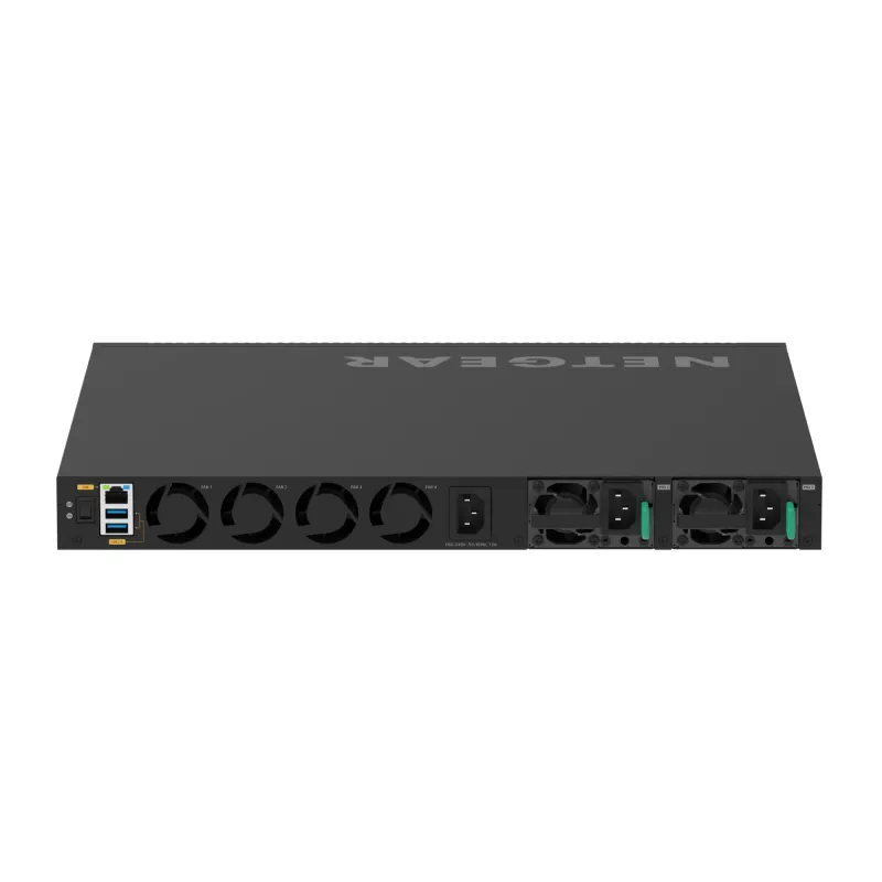 NETGEAR M4350-44M4X4V Managed L3 2.5G Ethernet (100/1000/2500) Power over Ethernet (PoE) 1U Black
