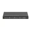 NETGEAR M4350-44M4X4V Managed L3 2.5G Ethernet (100/1000/2500) Power over Ethernet (PoE) 1U Black