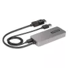StarTech.com 3-Port MST Hub - DisplayPort to 3x HDMI, Triple 4K 60Hz Monitors, DP 1.4 Multi-Monitor Video Adapter, 1ft (30cm) Built-in Cable, USB Powered, Windows Only