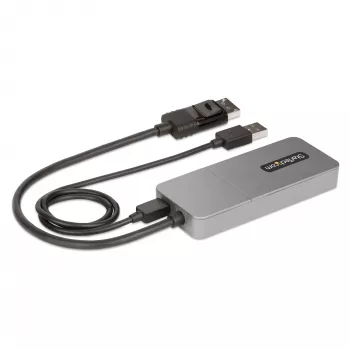 StarTech.com 3-Port MST Hub - DisplayPort to 3x HDMI, Triple 4K 60Hz Monitors, DP 1.4 Multi-Monitor Video Adapter, 1ft (30cm) Built-in Cable, USB Powered, Windows Only