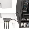StarTech.com 3-Port MST Hub - DisplayPort to 3x HDMI, Triple 4K 60Hz Monitors, DP 1.4 Multi-Monitor Video Adapter, 1ft (30cm) Built-in Cable, USB Powered, Windows Only