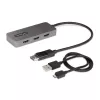 StarTech.com 3-Port MST Hub - DisplayPort to 3x HDMI, Triple 4K 60Hz Monitors, DP 1.4 Multi-Monitor Video Adapter, 1ft (30cm) Built-in Cable, USB Powered, Windows Only