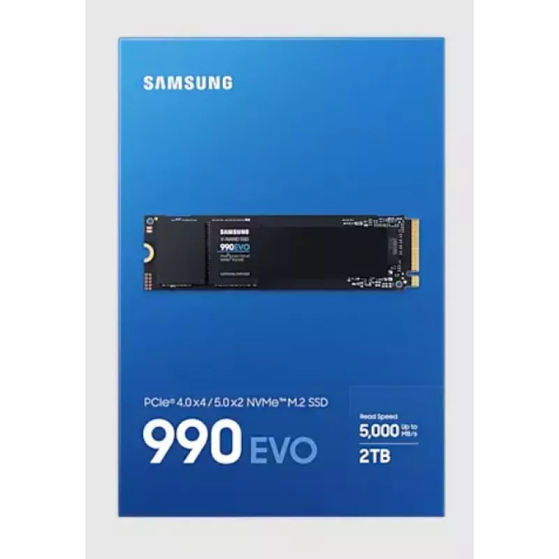 SSD drive Samsung 990 EVO 2000 GB M.2 2280 NVMe MZ-V9E2T0BW
