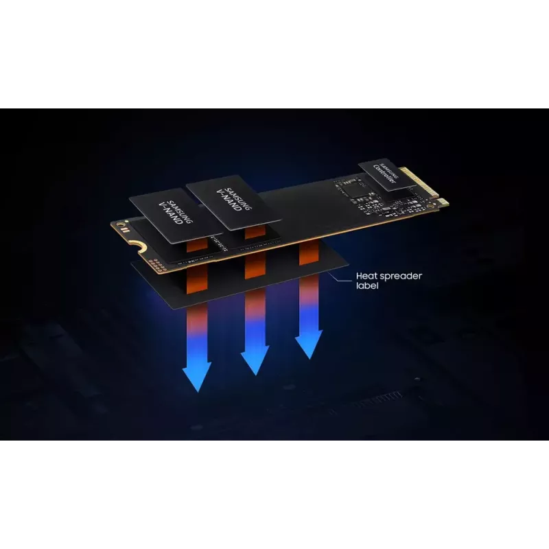 SSD drive Samsung 990 EVO 2000 GB M.2 2280 NVMe MZ-V9E2T0BW