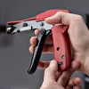 StarTech.com Nylon Cable Tie Gun, Zip Tie Cable Installation and Cutter Tool, Zip Tie Tensioning/Tightener, Works with Nylon Zip Ties 2.4mm to 4.8mm, TAA Compliant