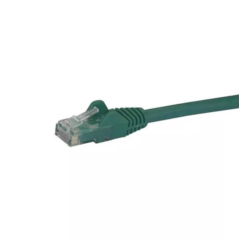 StarTech.com 10m CAT6 Ethernet Cable - Green CAT 6 Gigabit Ethernet Wire -250MHz 100W PoE RJ45 UTP Network/Patch Cord Snagless w/Strain Relief Individually Tested