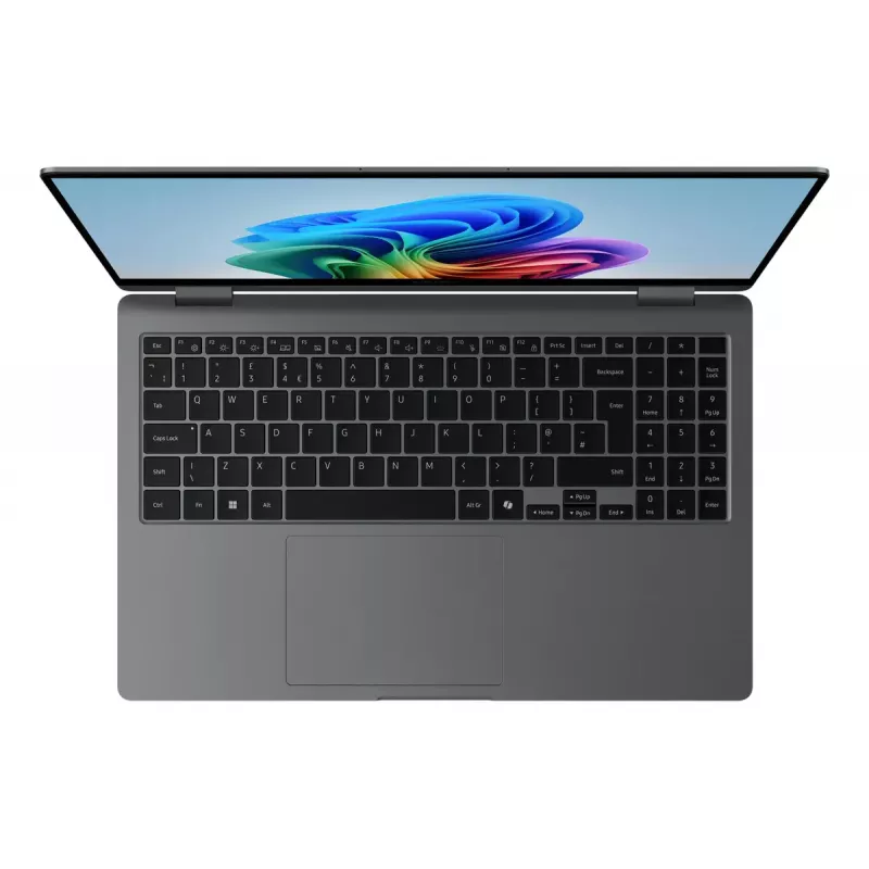 Laptop Hybrid (2-in-1) Samsung Galaxy Book5 360 NP754QHA-KA4DE — Intel Core Ultra 7 258V, 15.6 inch FHD Touch, 32 GB, 512 GB SSD, Wi‑Fi 7, Windows 11 Pro, Grey