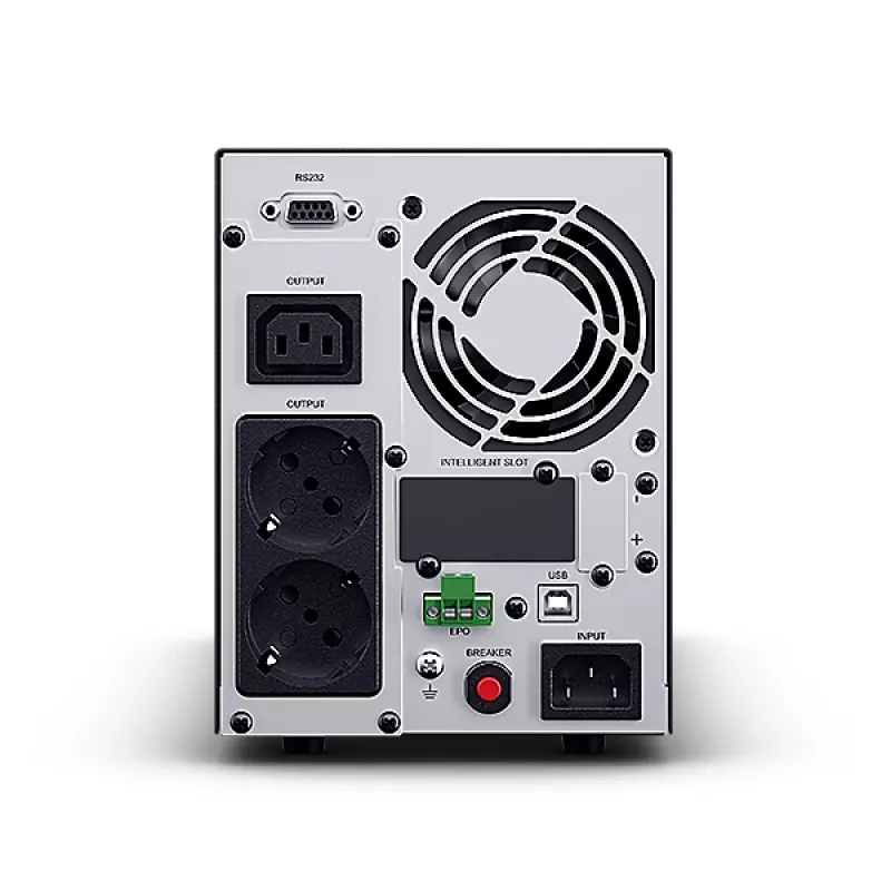 Uninterruptible Power Supply CYBERPOWER OLS1000EA, Online double-conversion, 1 kVA/900 W, 3× IEC C13 outlets, pure sine, LCD, tower