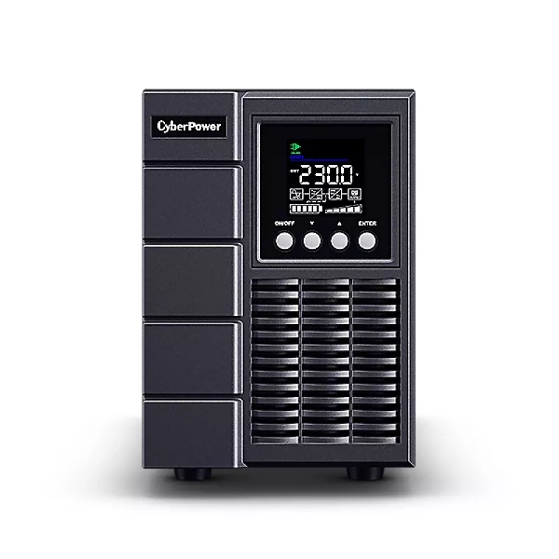 CyberPower OLS1500EA uninterruptible power supply (UPS) Double-conversion (Online) 1.5 kVA 1350 W 4 AC outlet(s)