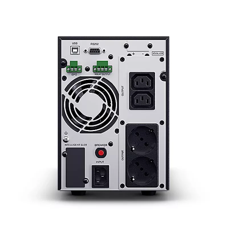 CyberPower OLS1500EA uninterruptible power supply (UPS) Double-conversion (Online) 1.5 kVA 1350 W 4 AC outlet(s)