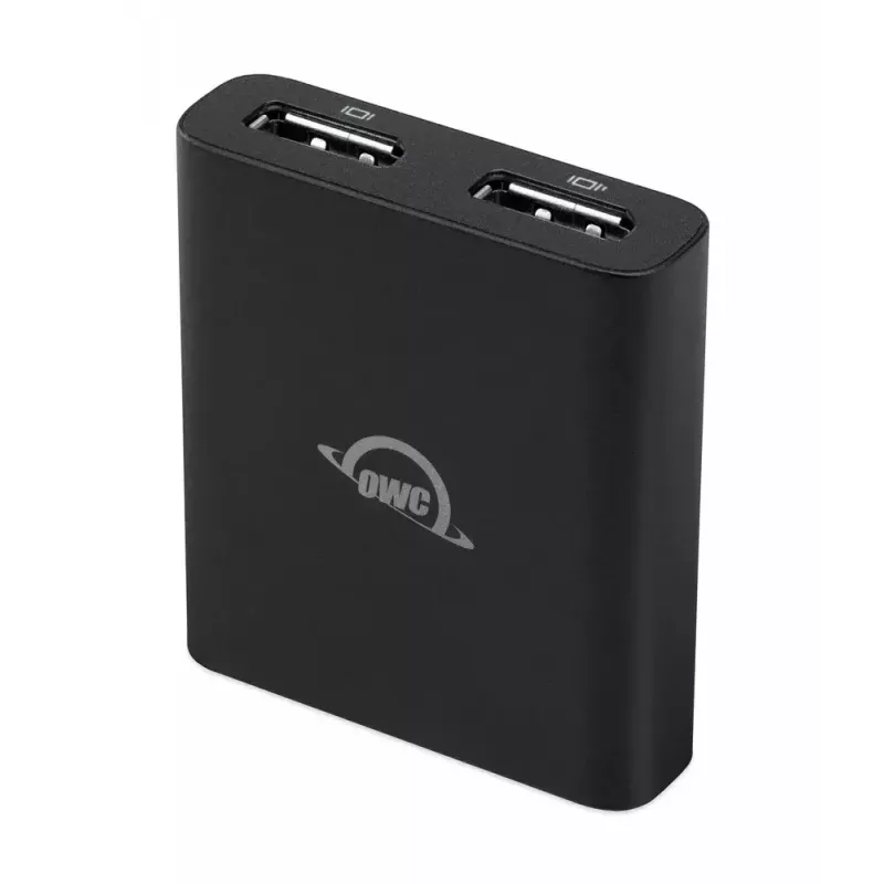OWC Thunderbolt Dual DisplayPort Adapter USB graphics adapter 7680 x 4320 pixels Black