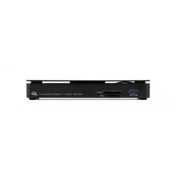 OWC Thunderbolt Pro Dock Wired Thunderbolt 3 Black 85W Power Delivery 40 Gbit/s