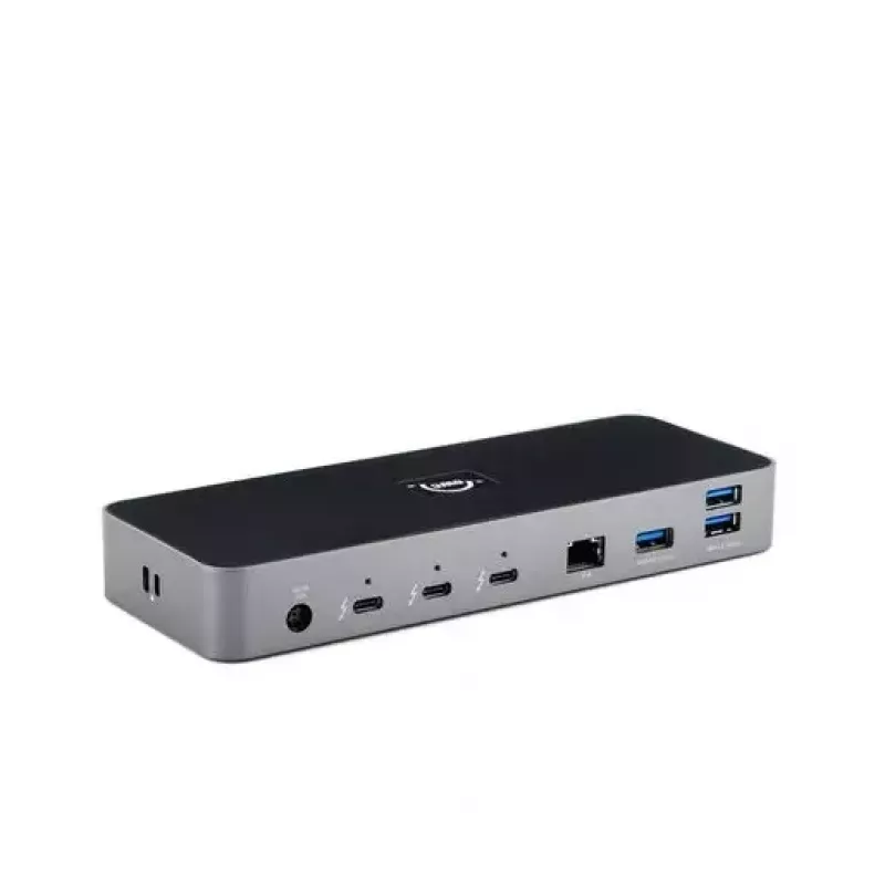 OWC Thunderbolt 4 Wired Dock Black Grey 3.5mm Ethernet 1000 Mbit/s