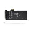 StarTech.com 4-Port GbE SFP Network Card, PCIe 2.0 x2 (x4, x8, x16 Compatible), Intel I350-AM4 4x 1GbE Controller, 1000BASE Copper/Fiber Optic, Desktop/Server Quad-Port Gigabit Ethernet NIC - Windows & Linux