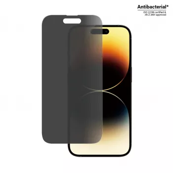 Privacy Screen Protector PanzerGlass Apple iPhone 14 Pro Scratch Shock Resistant