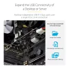 StarTech.com 4-Port USB PCIe Card, USB 3.2 5Gbps, PCI Express Expansion Card with 4x Independent USB Controllers, 4x USB-A Ports, Windows/macOS/Linux