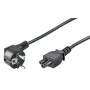 Microconnect PE010805 power cable Black 0.5 m CEE7/7 C5 coupler