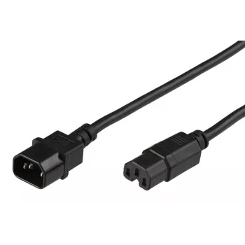 Microconnect PE011405 power cable Black 0.5 m C14 coupler C15 coupler