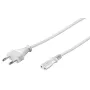 Microconnect PE030715W power cable White 1.5 m C7 coupler