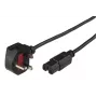 Microconnect PE090420C15 power cable Black 2 m BS 1363 C15 coupler