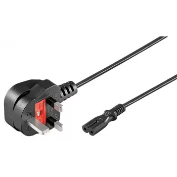 Microconnect PE090718 power cable Black 1.8 m Power plug type G C7 coupler