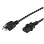 Microconnect PE110418 power cable Black 1.8 m Power plug type B C13 coupler