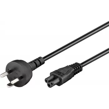 Microconnect PE120830 power cable Black 3 m Power plug type K C5 coupler