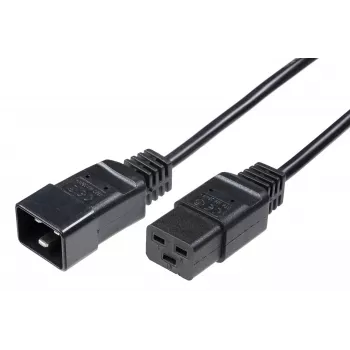 Microconnect PE141505 power cable Black 0.5 m C20 coupler C19 coupler