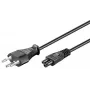 Microconnect PE160850 power cable Black 5 m C5 coupler
