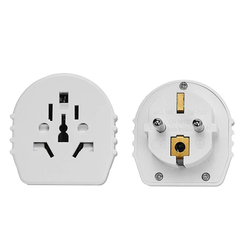 Microconnect PETRAVEL15 power plug adapter Universal White
