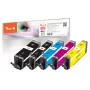 Peach PI100-378 ink cartridge 5 pc(s) Compatible High (XL) Yield Black, Cyan, Magenta, Yellow