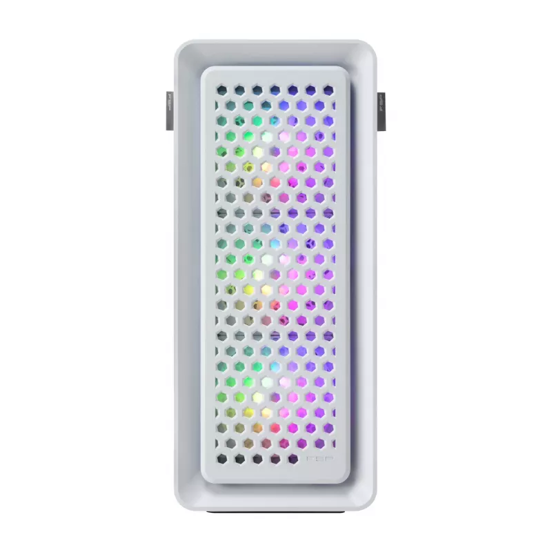 FSP CUT593P Case Full Tower mITX, mATX, ATX White ARGB
