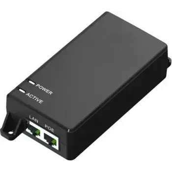 Microconnect POEINJ-60W-UK PoE adapter Gigabit Ethernet 55 V