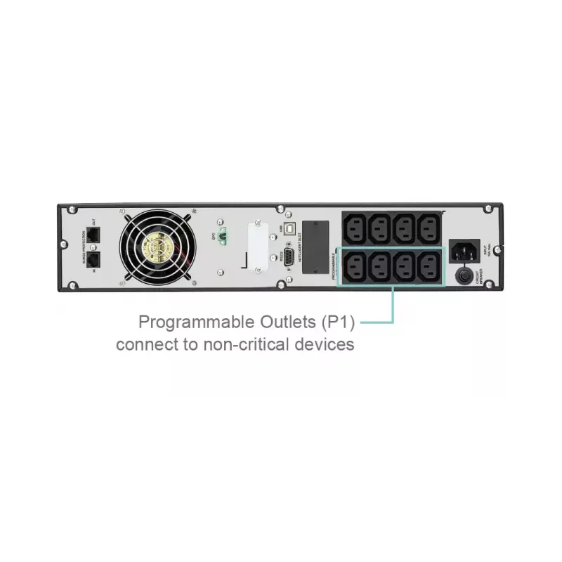 FSP Eufo 1.1k uninterruptible power supply (UPS) Line-Interactive 1.1 kVA 990 W 8 AC outlet(s)