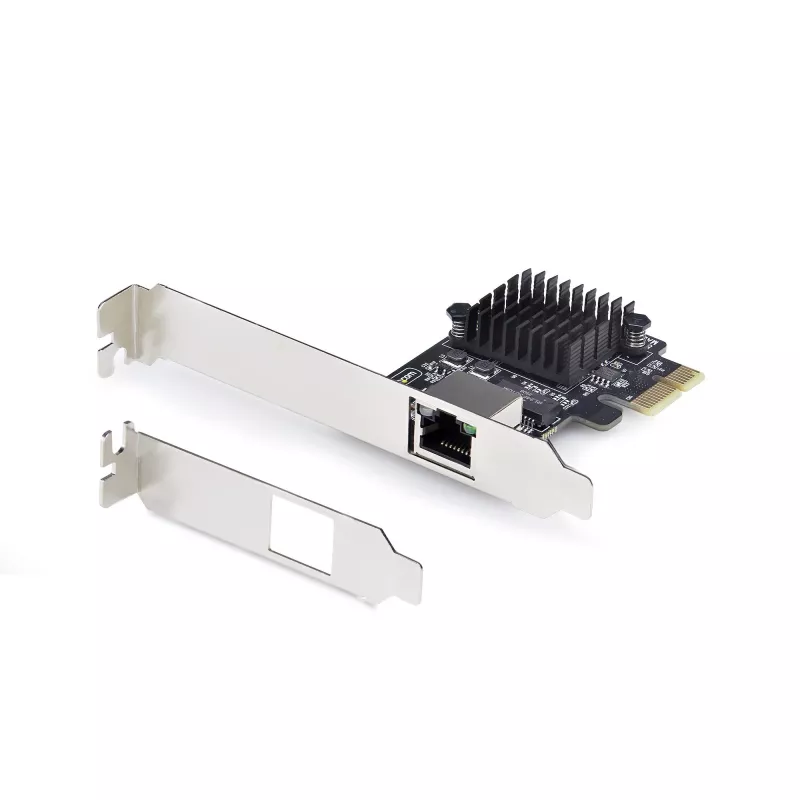 StarTech.com 1-Port 5G Gigabit PCIe Network Adapter Card, 5G/2.5G/1G/100M/10M PCI Express LAN Card, Realtek RTL8126, Windows and Linux, TAA Compliant
