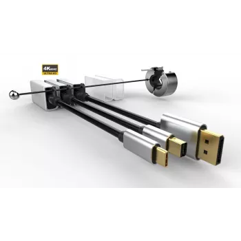 Vivolink PROADRING7S video cable adapter DisplayPort + Mini DisplayPort + USB Type-C 3 x HDMI